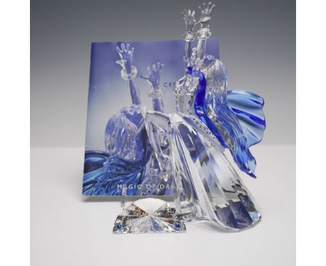 Elegant Swarovski crystal figurine Isadora, released in 2002 as the first installment in the 'Magic of Dance' trilogy. Design