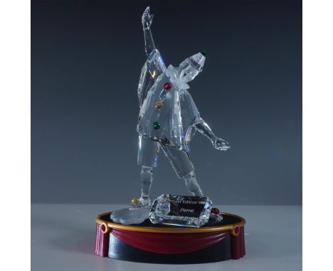 Swarovski SCS Annual Edition Pierrot, released in 1999, designed by Anton Hirzinger as part of the Masquerade Trilogy. This e
