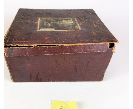 Boxed Magic Lantern with slides