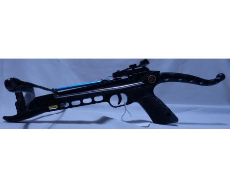 Pistol 50lb crossbow, self cocking. Not available for in-house P&amp;P 