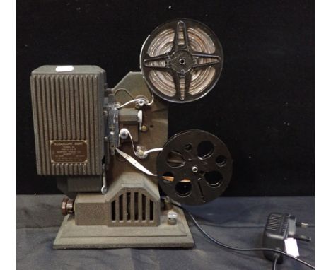 A KODASCOPE EIGHT FILM PROJECTOR 8mm, USA model, 100 volts, with modern adaptor plug