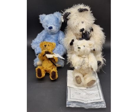 Teddy Bears:&nbsp;a Dean's Rag Book Silver Society membership bear 'Snowdrop', with certificate and neck pendant; together wi