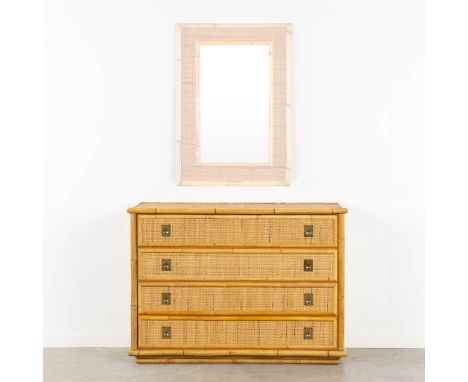 Dal Vera, a commode. Italy, circa 1970.Please note: This lot contains only the commode, not the mirror.&nbsp;Dimensions: (L:4