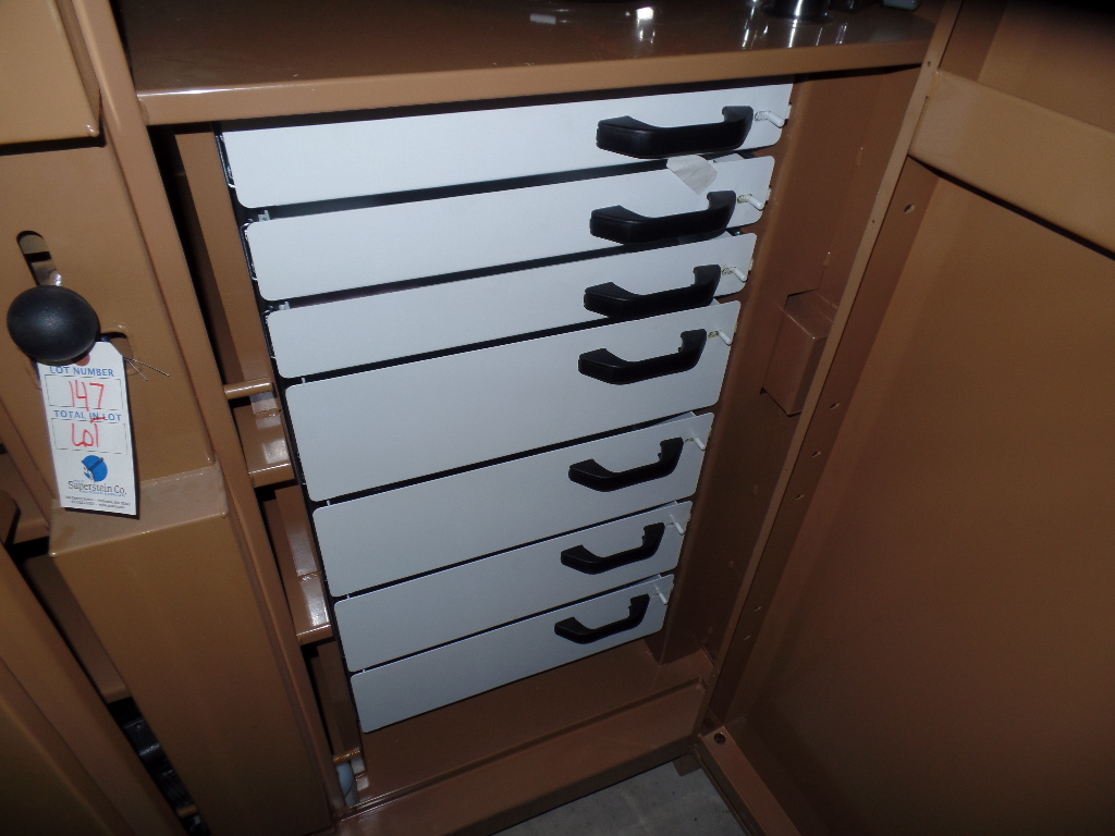 Knaack Watchman IV Lock System Box 5' W x 5' H w/Contents c/o Swagelok