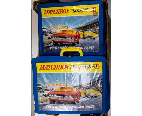 130+ Matchbox Series, Corgi Juniors, Corgi Toys, etc. Together with 2x Matchbox Superfast Collector's cases and a Hot Wheels 