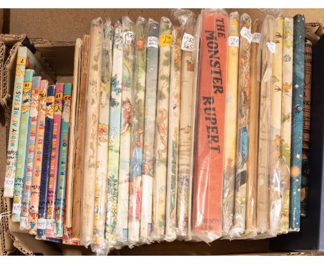 100+ mainly mid-century children's annuals, comic books, Enid Blyton books, etc. Mostly annuals including; Joe 90, The Man fr