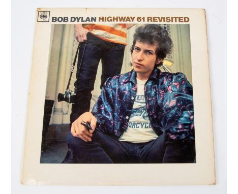 Bob Dylan, Highway 61 Revisited LP record album. 1965, CBS BPG62572. Mono with flipback cover. GC-VGC. £30-50 