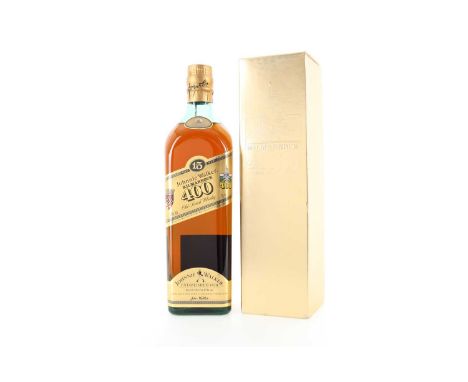 JOHNNIE WALKER 15 YEAR OLD KILMARNOCK 400 75CL BLENDED WHISKY  43% ABV / 75cl  When John Walker opened a grocery, wine and sp