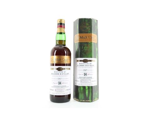 MILLBURN 1967 34 YEAR OLD DOUGLAS LAING OLD MALT CASK HIGHLAND SINGLE MALT  Distilled: 11/1967Bottled: 12/20011 of 552 bottle