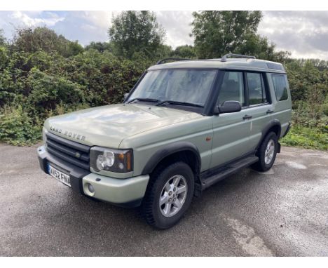 2003 Land Rover Discovery 4.0 V8 GS Automatic. Registration: AV52 FNA. Mileage: 78,620. - Finished in light metallic green wi