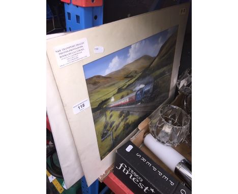Train prints and boards 