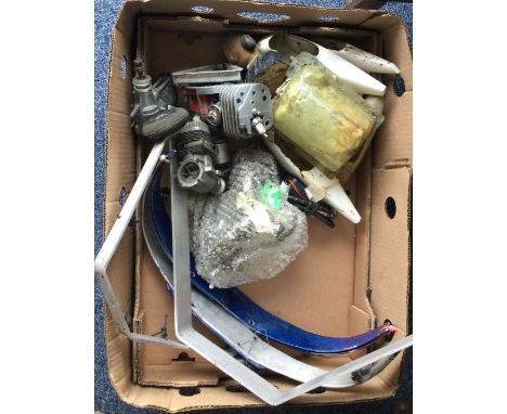 An aviation engine etc. Est. £10 - £20.