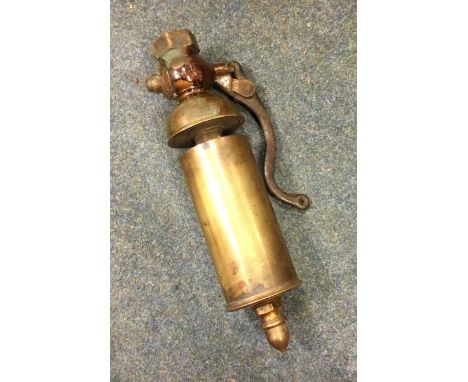 A full-size live steam brass traction engine whistle. Est. £150 - £200.