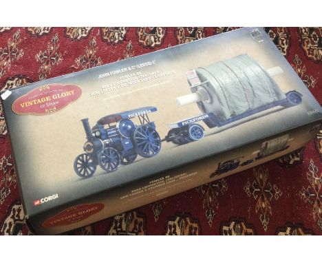 A cased Hornby model of a Pickford's steam engine. Est. £10 - £20.