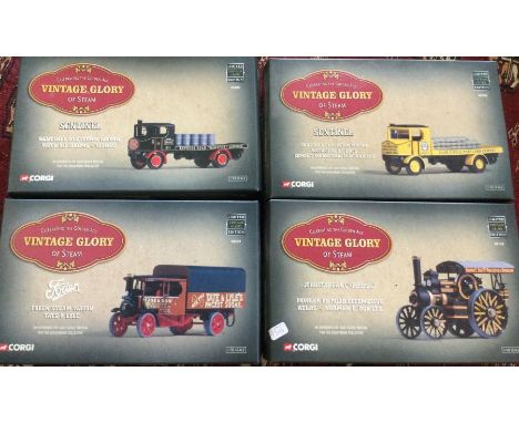 Four Corgi 'Vintage Glory' model vehicles in boxes. Est. £20 - £30.