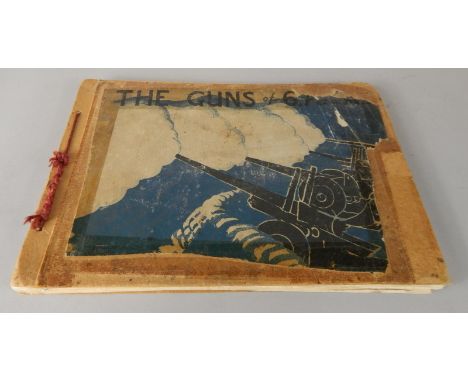 A collection of sketches, relating to the Sixth Army Group of the Royal Artillery, all by the war artist F Ward, with forward
