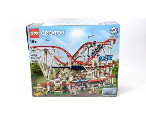 LEGO Creator Roller Coaster, 10261, 4124 pieces, boxed. The vendor has stated That the contents is complete. 