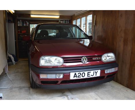 A 1996 VW Golf GTI Registration number A20 EJY Chassis number WVWZZZ1HZVW185360 Engine number AGG103933 V5C, V5 Under 15,000 