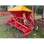 1999 Lely Polymat 3m Combi Drill c/w Lely Terra 300-25 3m Power Harrow