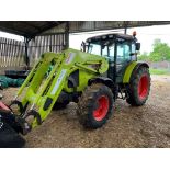 2014 Claas Axos 340 w/ Claas FL100 Front Loader