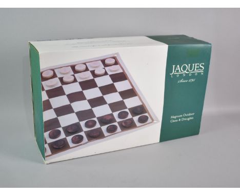 A Boxed Outdoor Chess and Draughts Game by Jaques, London