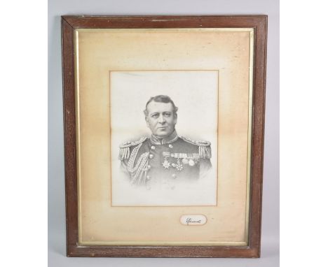 A Framed Portrait, E Chichester, Subject 26x33cm
