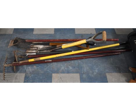A Collection of Various Garden Tools