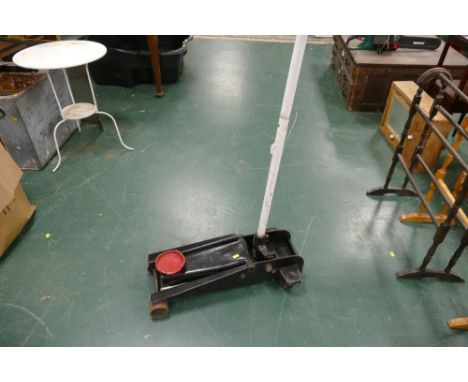 Metal car trolley jack 