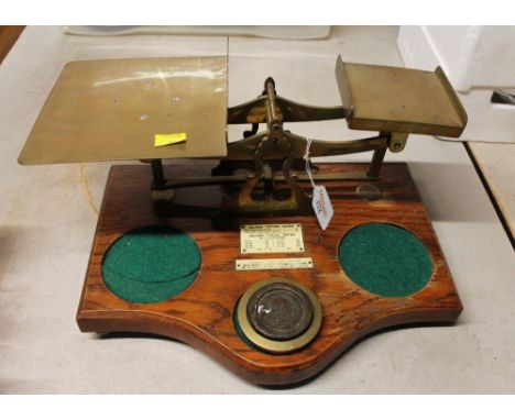 Balance postal scales