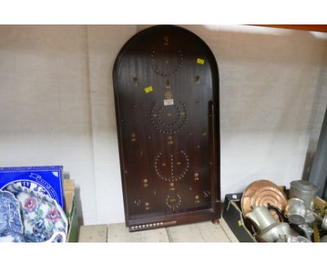 Wooden Past Times Bagatelle board
