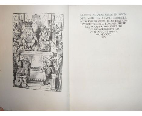 ALICE IN WONDERLAND. DODGSON (Rev. C.) Rhyme ? and Reason ?, Macmillan &amp; Co 1883, first edition, 8vo, ilustrations by A. 