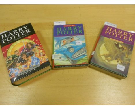 ROWLING (J K) Harry Potter and the Chamber of Secrets, Harry Potter and the Prisoner of Azkaban, 1998 and 1999 first paperbac