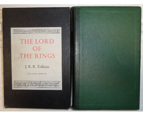 TOLKIEN (J.R.R.) Pictures, 1979, first edition, slip case; Lord of the Rings, fine paper copy, De Luxe edition 1984, ninth im