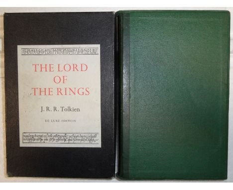 TOLKIEN (J.R.R.) Pictures, 1979, first edition, slip case; Lord of the Rings, fine paper copy, De Luxe edition 1984, ninth im