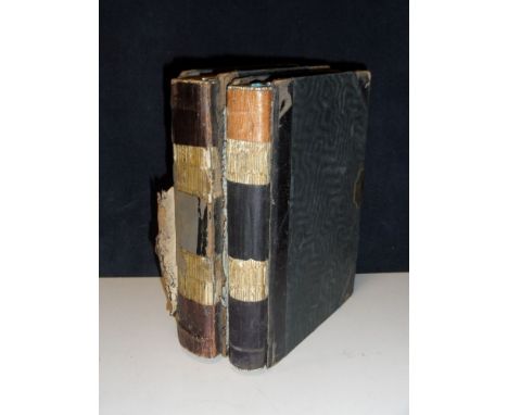 Education, early 20th century, five 'Log Books' for New Bushey (Evening) School, with manuscript notes of pupils and teachers