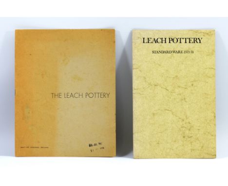 Leach Pottery; two standard ware catalogues and price lists for 1966 and 1973-74 (2).