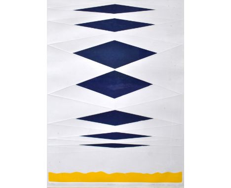 YIGAL ZEMER (Israeli, born 1938); a signed limited edition lithograph, 'Evolution I', signed and titled, 59/72, 97 x 68cm, fr
