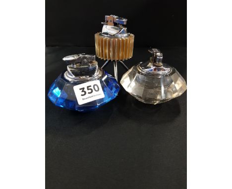 3 VARIOUS VINTAGE LIGHTERS 