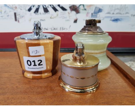 3 COLLECTABLE VINTAGE LIGHTERS 