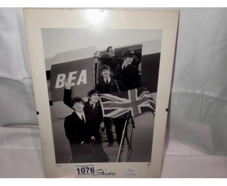 Limited edition Beatles photograph by Studio, 16/2500. UK P&amp;P Group 1 (£16+VAT for the first lot and £2+VAT for subsequen