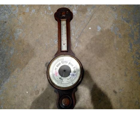 Aneroid barometer/thermometer. Not available for in-house P&amp;P 