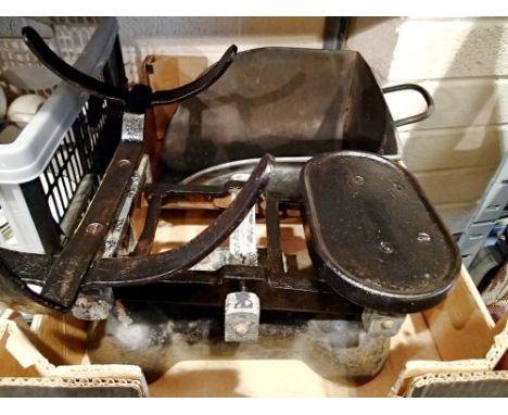 Large set of weighing scales. Not available for in-house P&amp;P 