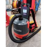 Numatic wired backpack vacuum cleaner