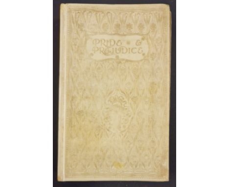 JANE AUSTEN - PRIDE AND PREJUDICE - VELLUM BINDING&nbsp;
FIRST BROCK EDITION 1907
&nbsp;