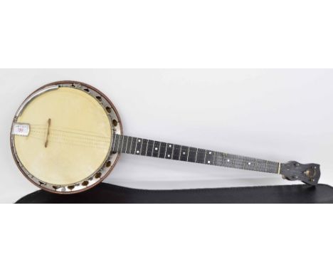 Windsor Whirle five string banjo, with 10.5" skin and 26" scale