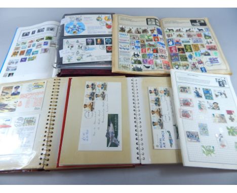 Various modern stamps, first day covers etc., to include mainly 1970s, 80s and 90s, Sir Isaac Newton, A Jupiter stamp album, 