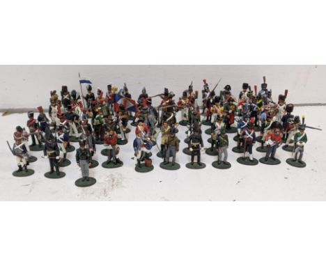 Approximately seventy Del Prado figures to include' Sergeant Major Brunswick 1815, Sergeant Sharpshooters 2nd light Bn KGL 18