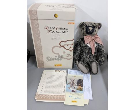 A boxed Steiff limited edition 'Old Black Bear' 2007 teddy bearLocation: 10.1If there is no condition report shown, please re
