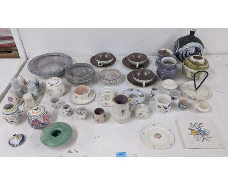 Ceramics to include two Auiemore vases, various items of Poole pottery and other itemsLocation: If there is no condition repo