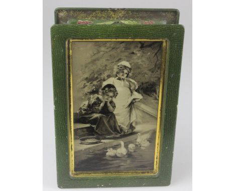 Rowntree York "Happy Moments" Marie Lucas Tin. Rowntree York tin c1920 featuring paintings by Marie Seymour Lucas (1855-1921)